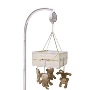 Lil Haven Go Bananas Monkey Baby Crib Music Mobile